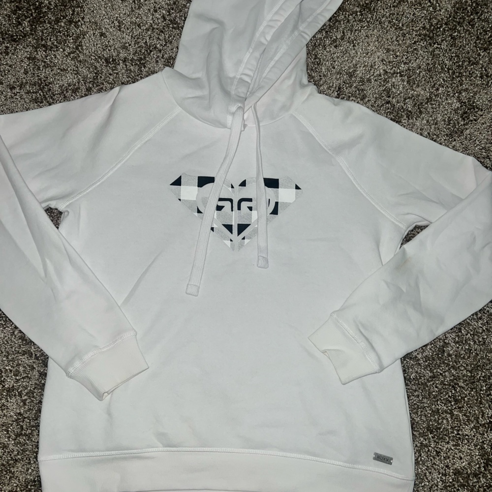 White Fox Hoodie Size Small